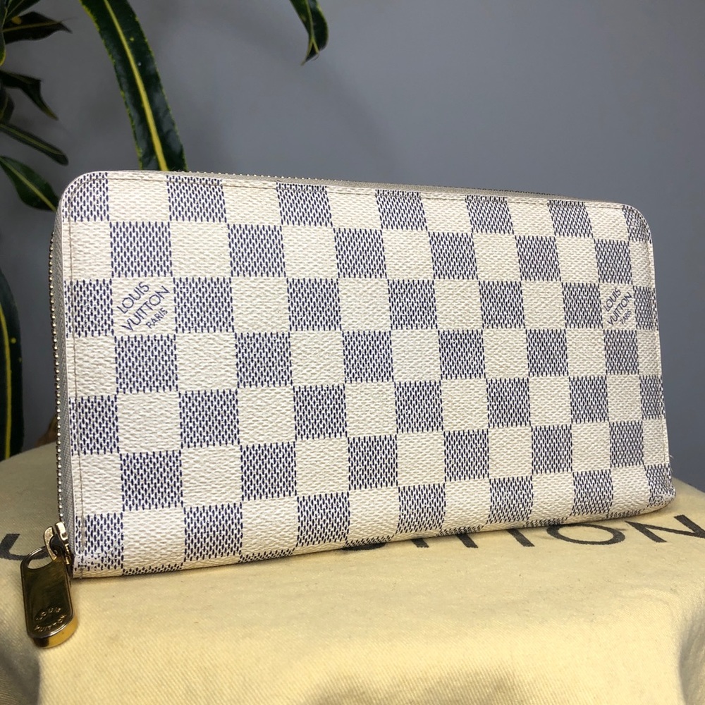 Authentic Louis Vuitton Damier Azur Wallet